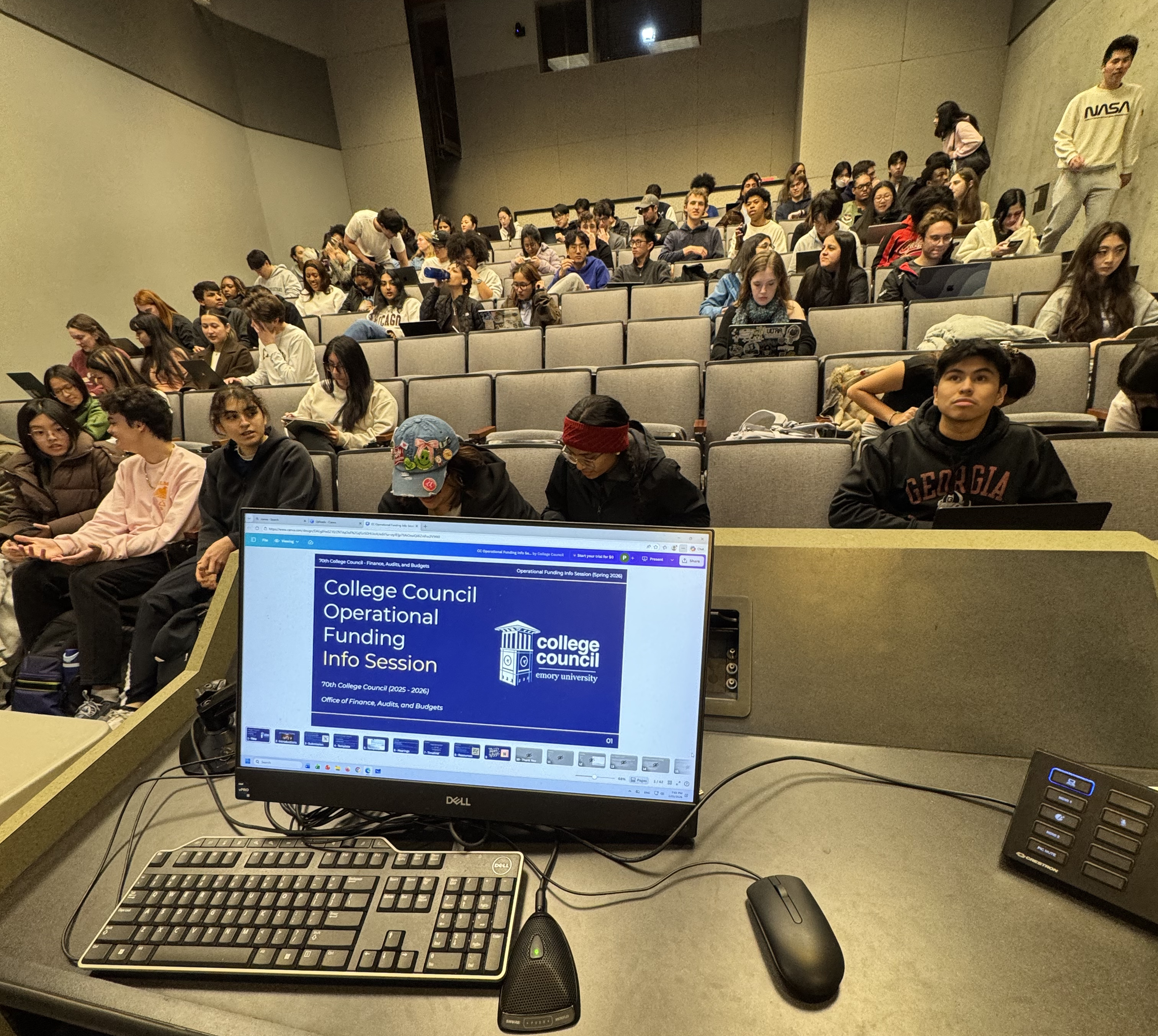 College Council operational funding info session